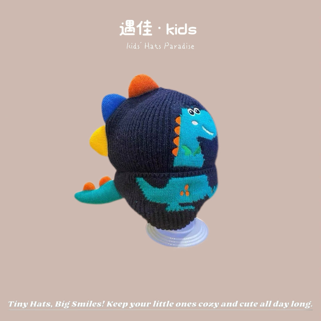 Autumn Winter Warm Hat Korean Versatile Unisex Toddler Baby Windproof Ear Protection Knitted Infant Hat Children's Hat