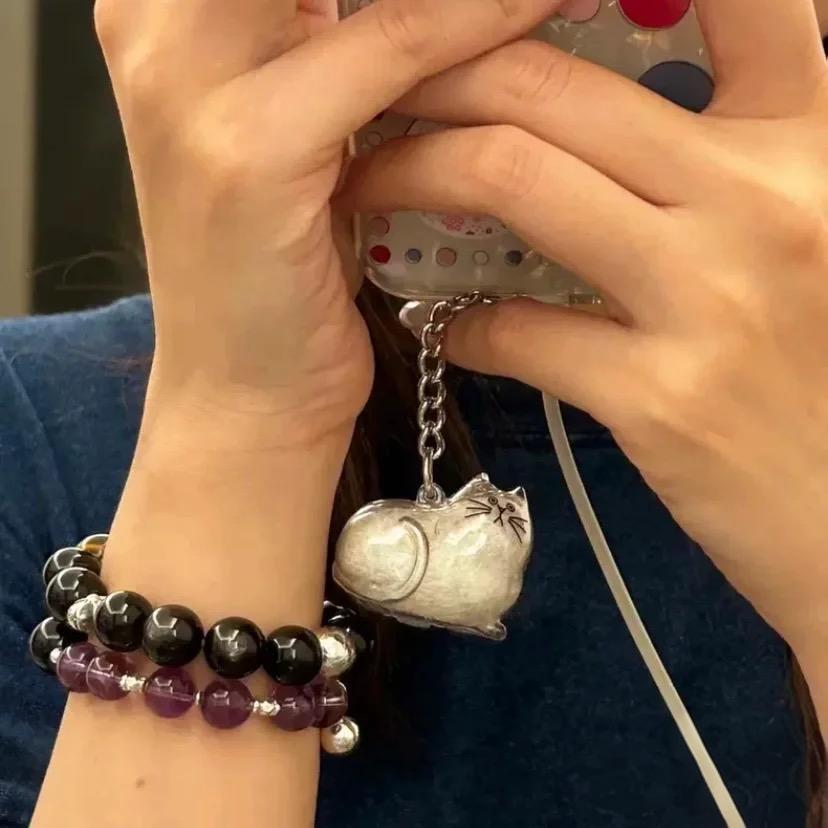 Cat Fur Memory Charm, Transparent Fur Storage Keychain, 6 Cute Designs, Mini Fur Collector, Sentimental Keepsake Pendant, Pet Memorial Gift, Cat Mom Must-Have Personalized