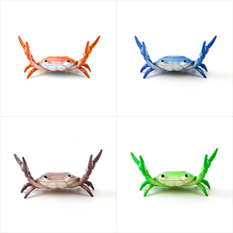 Japanese Pen Holder Creative Design INS Internet Celebrity Weightlifting Crab Pen Stand Storage Pen Holder Ornament Model