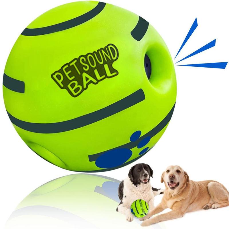 Pet Sound Toy Ball, 1 Count Silicone Dog Treats Dispenser Ball, Interactive Dog Training Ball, Pets Durable Chew Toy, Fun Indoor and Outdoor Dog Toy, Cat Toys, Funny Gift