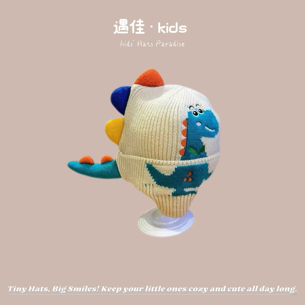 Autumn Winter Warm Hat Korean Versatile Unisex Toddler Baby Windproof Ear Protection Knitted Infant Hat Children's Hat
