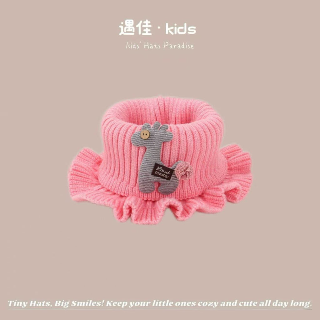 Autumn Winter Warm Hat Korean Versatile Unisex Toddler Baby Windproof Ear Protection Knitted Infant Hat Children's Hat