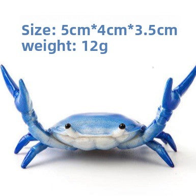 Japanese Pen Holder Creative Design INS Internet Celebrity Weightlifting Crab Pen Stand Storage Pen Holder Ornament Model